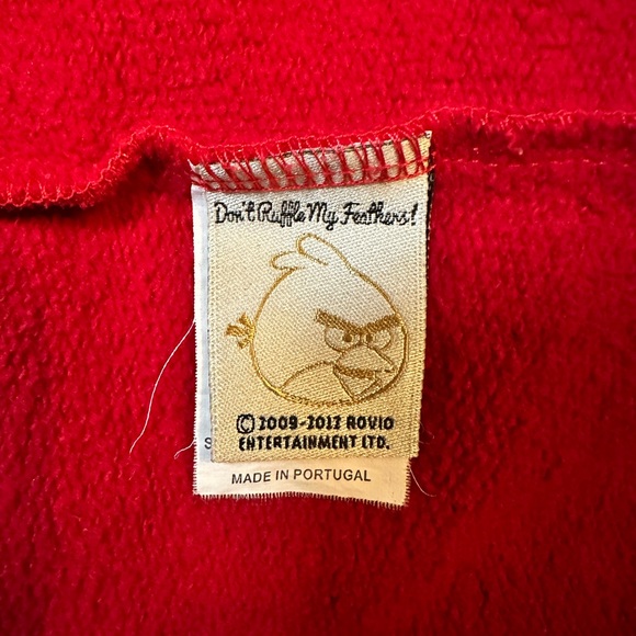 Red Character Graphic Men's Jacket - Picture 7 of 8